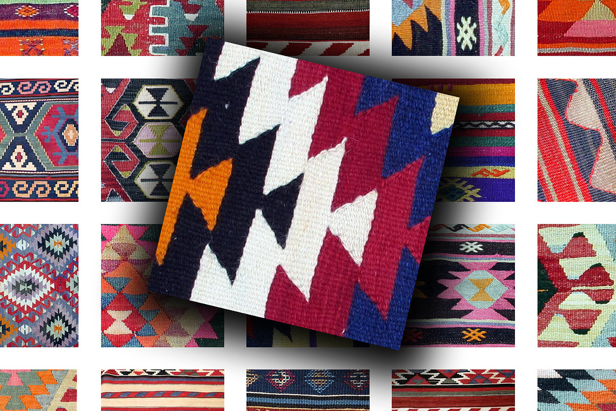 Collage Sheet - Nostalgic Old Rug, a Print Template by Kseniya-Omega (Photo 3 of 3)