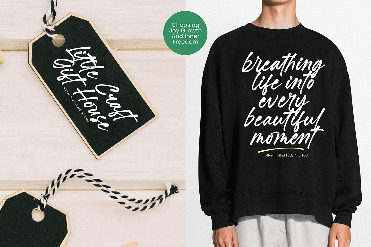 Hello Whisper Modern Handwritten, a Script Font by Letterena Studios Script (Photo 2 of 21)