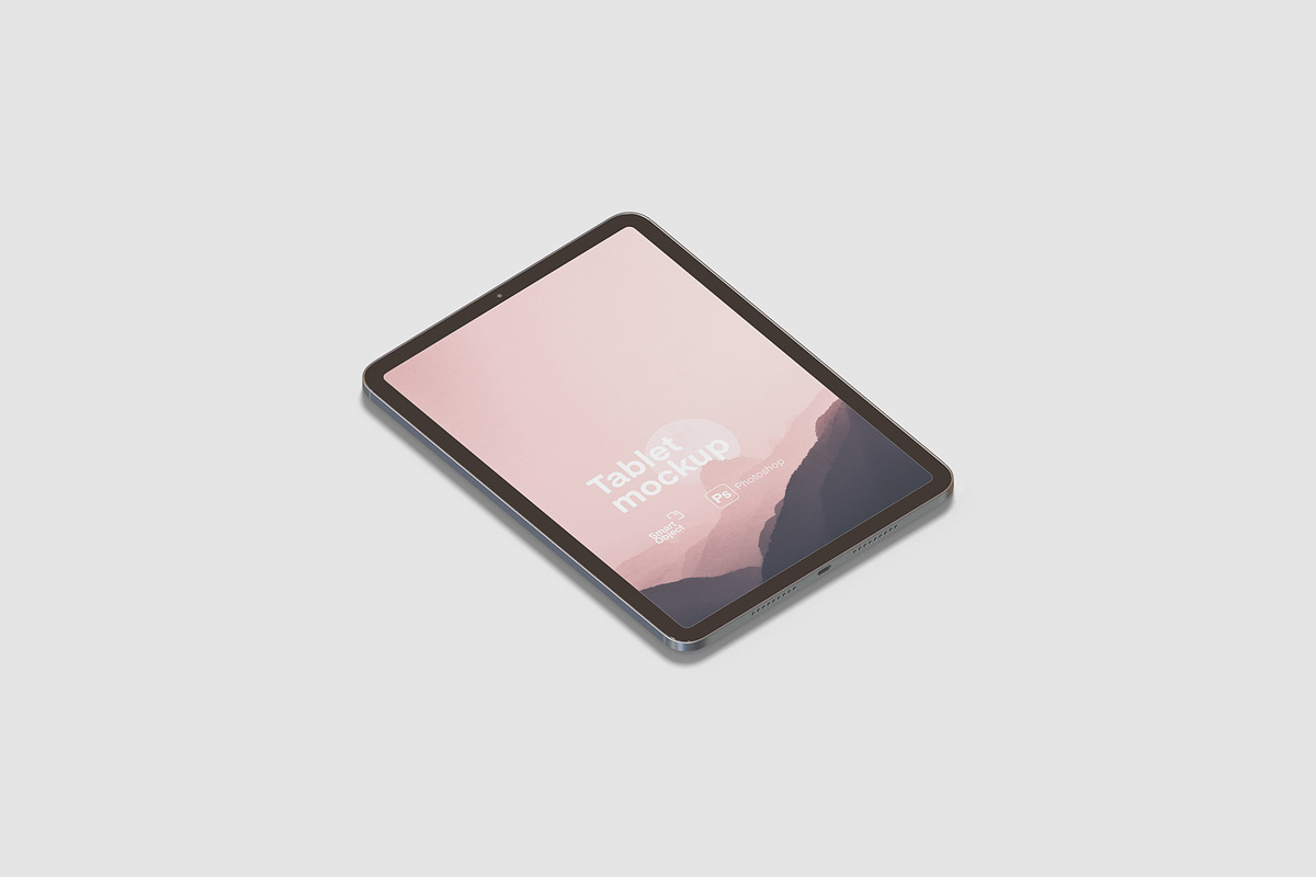 Tablet Mockups, an iPad Mockup by graphiccrew (Photo 6 of 25)