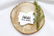 Christmas Cards, Quotes & Wreaths, an Illustration by Michèle Kae (Thumbnail 5 of 9)