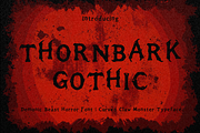 Talonfiend Gothic Horror displayFont, a Script Font by AN Productions (Thumbnail 1 of 4)
