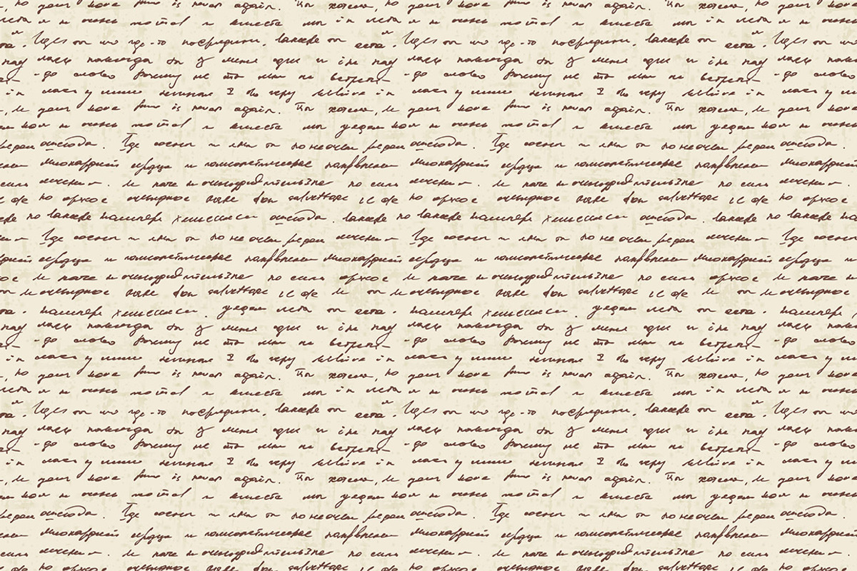 Handwritten text. Seamless patterns., a Pattern Graphic by mcherevan