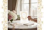 Gold Baroque crest frame png, a Decorative Illustration by WonderWonder (Thumbnail 11 of 13)