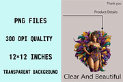 Watercolor Mardi Gras Clipart Bundle, an Illustration by SVGArt (Thumbnail 4 of 8)