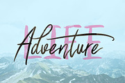 Shutten Reason - Duo Handwritting, a Script Font by FHFont (Thumbnail 2 of 10)
