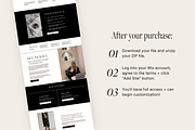 CAVIAR | Wix Website Template, a Wix Template by Fourteen Creative Co. (Thumbnail 7 of 8)