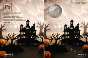 Fire Halloween Photoshop overlay, an Object Graphic by 2SUNS (Thumbnail 9 of 9)