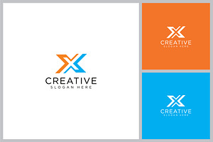Letter X vector Logo Template, a Branding & Logo Template by quadrazo