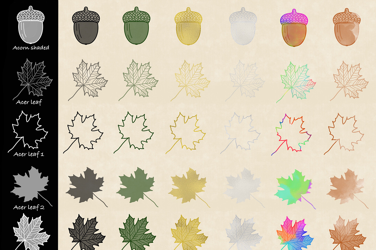 Procreate Stamps Brush Forest Animal, a Shape Add-On by Ducatum (Photo 6 of 10)