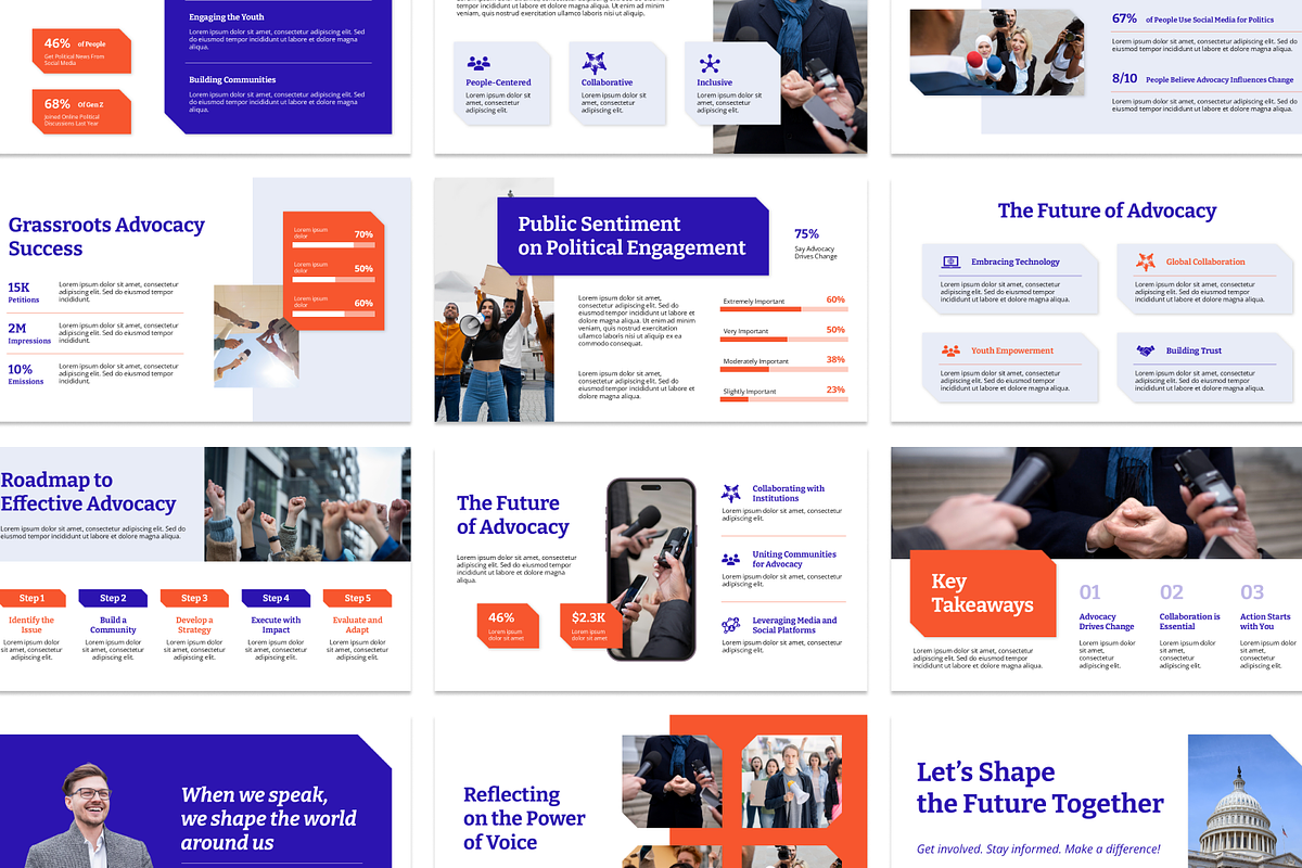 Voice of Politics, a Presentation Template by Sixtemp (Photo 2 of 3)