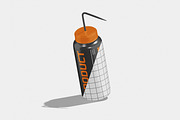 Bottle Mockup, a Cups & Container Mockup by Unerispace (Thumbnail 2 of 2)