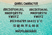 Quirel Typeface, a Sans Serif Font by giemons™ (Thumbnail 5 of 6)