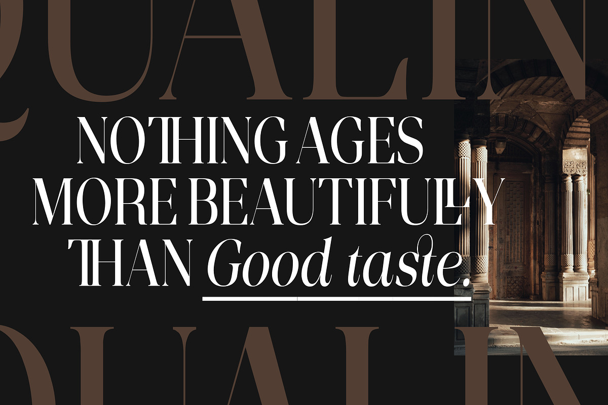Qualing - Luxury Serif (135 Font), a Serif Font by MjStudio31 (Photo 13 of 14)