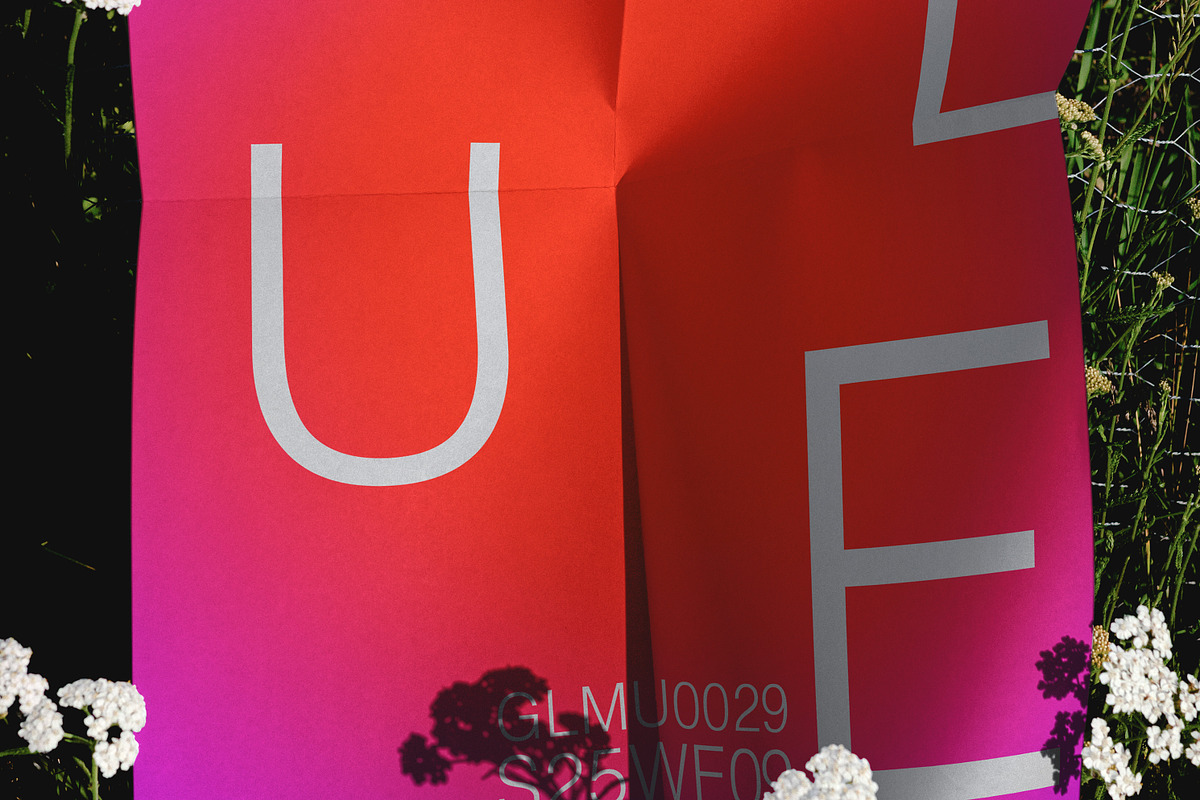 Poster Mockup WF09 Garden Fence, an Advertising Mockup by Glue Lab (Photo 2 of 3)