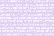Hexling - A Scary Display Font, a Handwritten Font by Beck McCormick (Thumbnail 7 of 10)