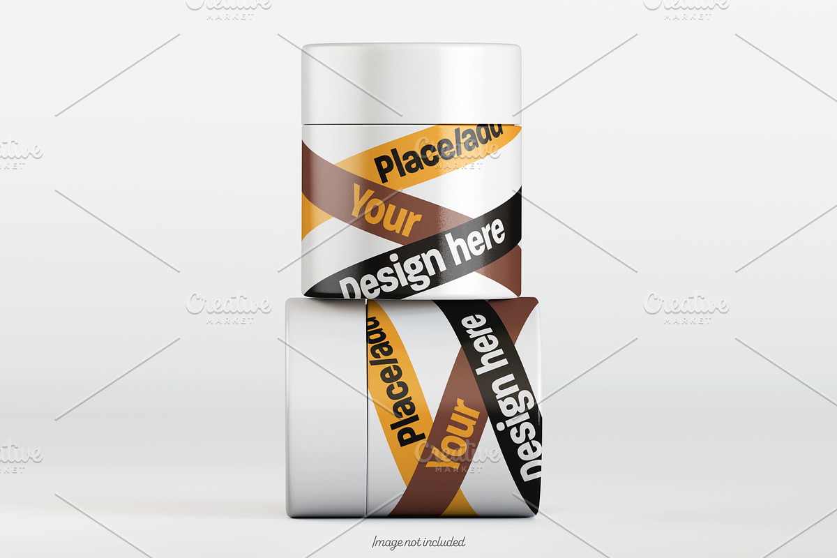 Mini paper tube mockup bundles, a Packaging Mockup by Ambo Ampeng (Photo 19 of 36)