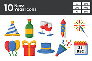 New Year Icons, a Duotone Icon by erifqizeicon (Thumbnail 3 of 3)