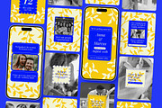 Summer Wedding Instagram Templates, a Social Media Template by Supanium Studio (Thumbnail 5 of 5)