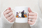 Halloween Fall Cute Ghost Cat Autumn, an Illustration by Designking (Thumbnail 3 of 4)