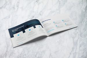 Company Profile Landscape Brochure