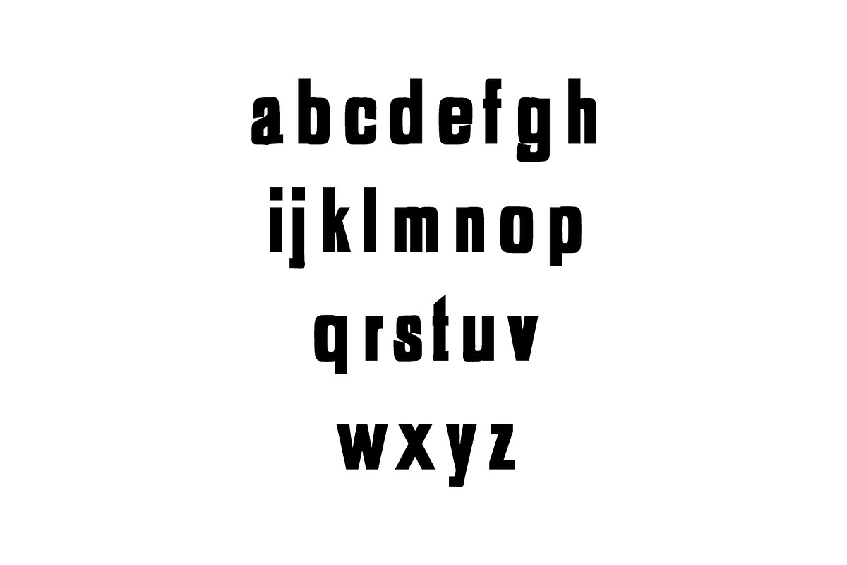 Adyson A Sans Serif Font Family preview 3
