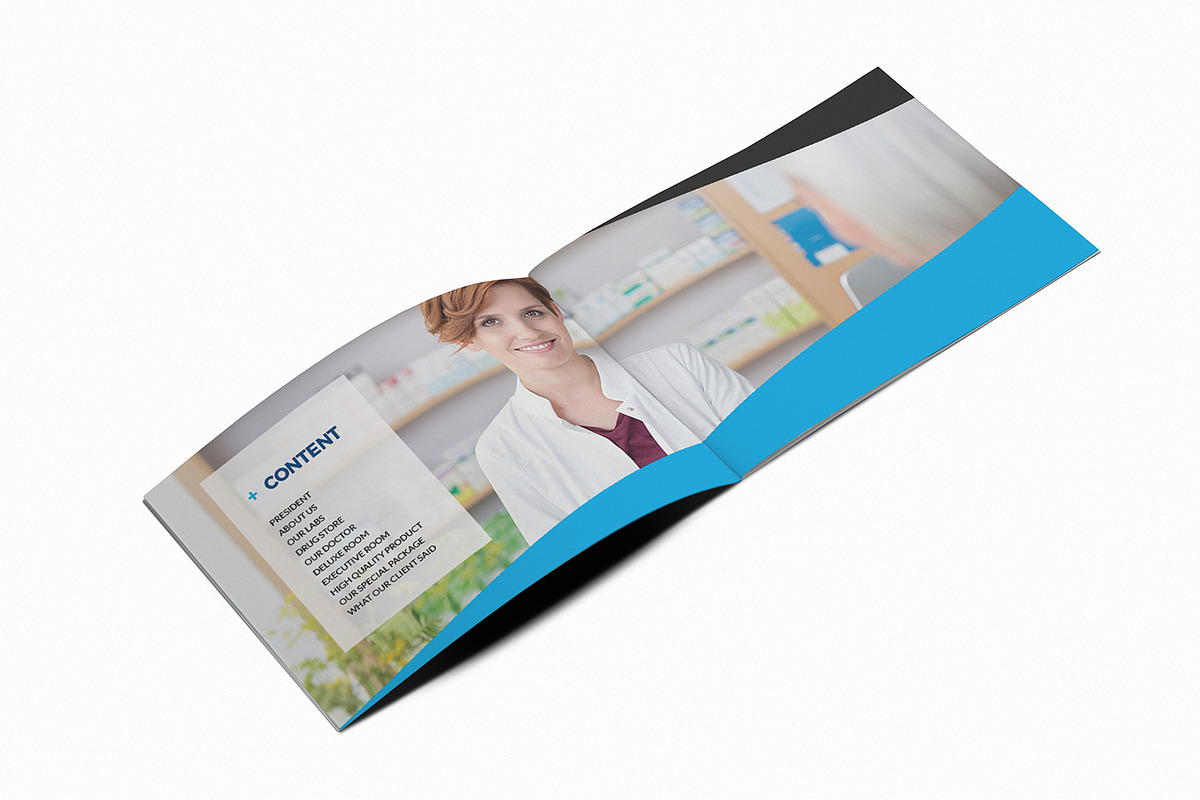 Medical & Hospital A5 Brochure, a Brochure Template by Incools Stokie (Photo 2 of 13)