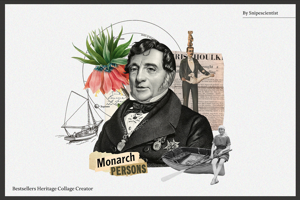 Bestsellers Heritage Collage Creator, an Object Graphic by SNIPESCIENTIST (Photo 57 of 64)