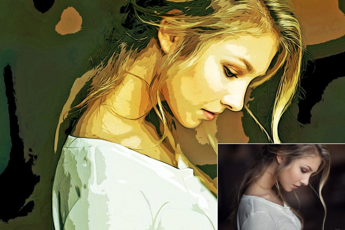 Beautiful Oil Paint Action preview 6