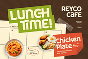 Gobach - Unique Bold Food Font, a Sans Serif Font by TokoPress (Thumbnail 6 of 13)