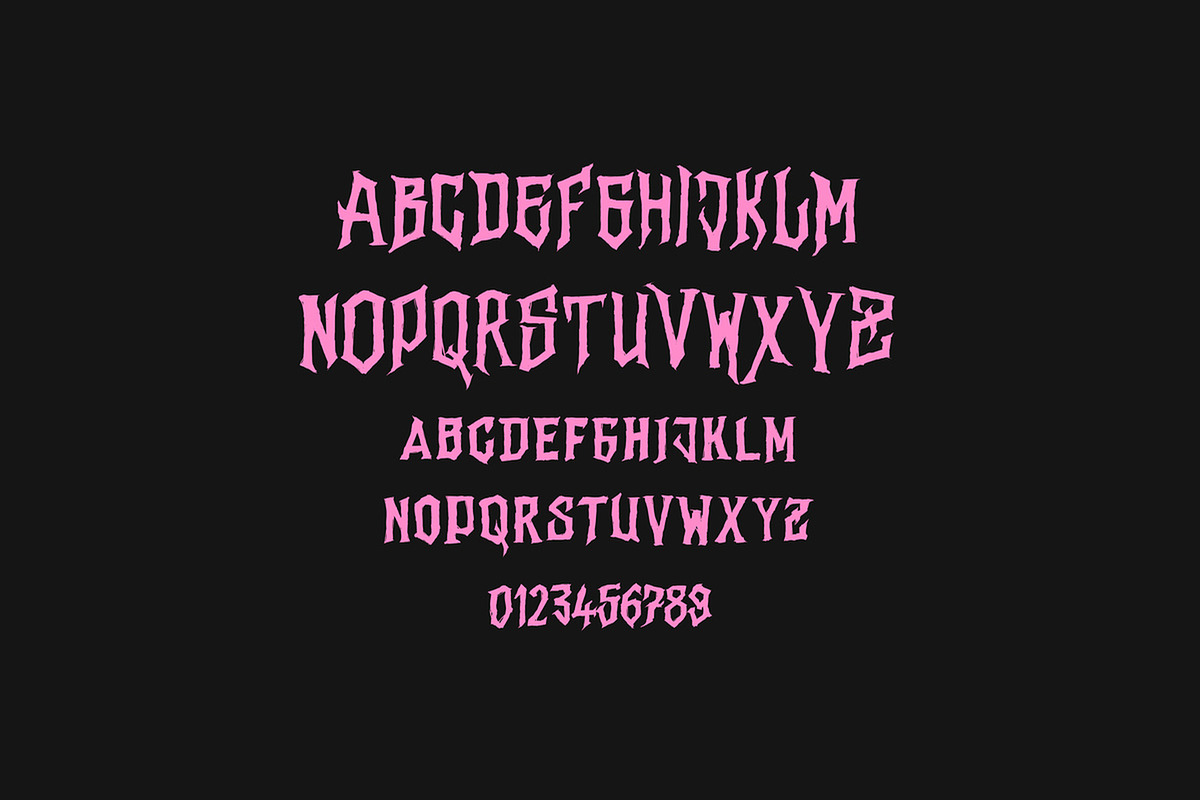 Vertigo Death, a Blackletter Font by Mirco Zett (Photo 3 of 6)