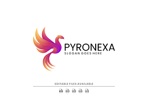 Gradient Modern Phoenix Logo Design, a Branding & Logo Template by Artnivora.Std