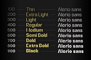 Alerio Sans, a Sans Serif Font by zeenesia (Thumbnail 4 of 17)