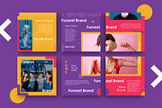 Funstel Puzzle Instagram Feed Templa, a Social Media Template by Inkofert (Thumbnail 4 of 10)