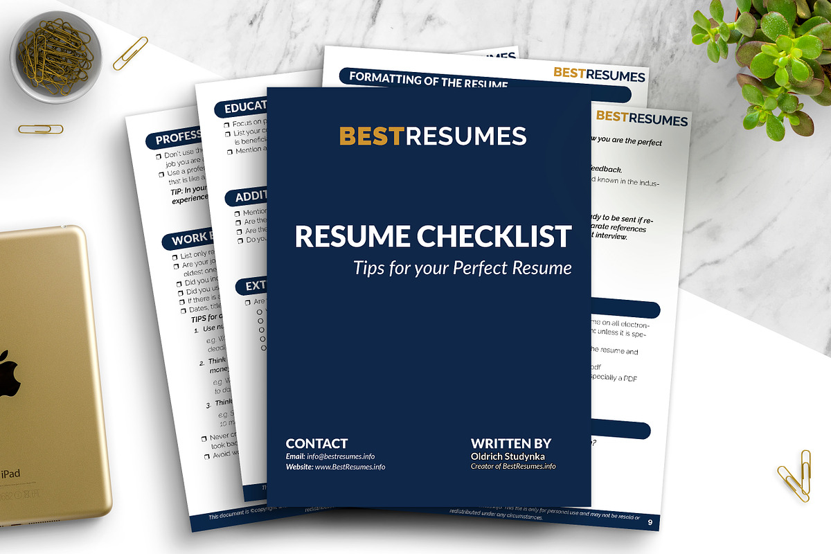Modern Simple CV Resume Word, a Resume Template by BestResumes.Co (Photo 7 of 7)