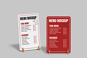 Menu Mockup, a Product Mockup by Bartama Graphic (Thumbnail 3 of 4)