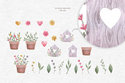 Watercolor easter clipart, an Illustration by CreativeByLu (Thumbnail 5 of 15)