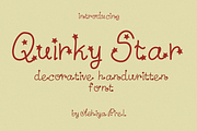 Quirky Star Celestial Font, a Handwritten Font by Ashiya Pixel (Thumbnail 5 of 9)