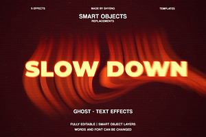 Ghost Text Effects