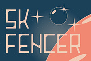 SK Fencer — Modern Display Font, a Font by Shriftovik Type Foundry (Thumbnail 1 of 12)