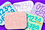 DOODLESET. Font Family., a Handwritten Font by Luxfont (Thumbnail 3 of 8)