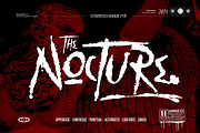 Nocture, a Symbol Font by Fortunes Co (Thumbnail 1 of 12)