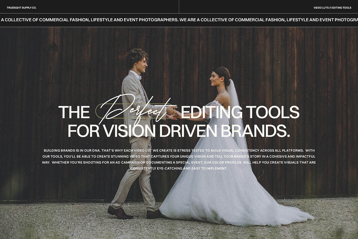 Western Wedding - Video LUTs, a Brushes & More by Truesight Supply Co. (Photo 2 of 6)