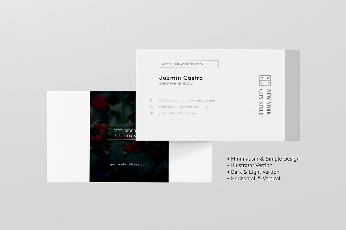 Business Card, a Business Card Template by ZAAS (Photo 1 of 12)