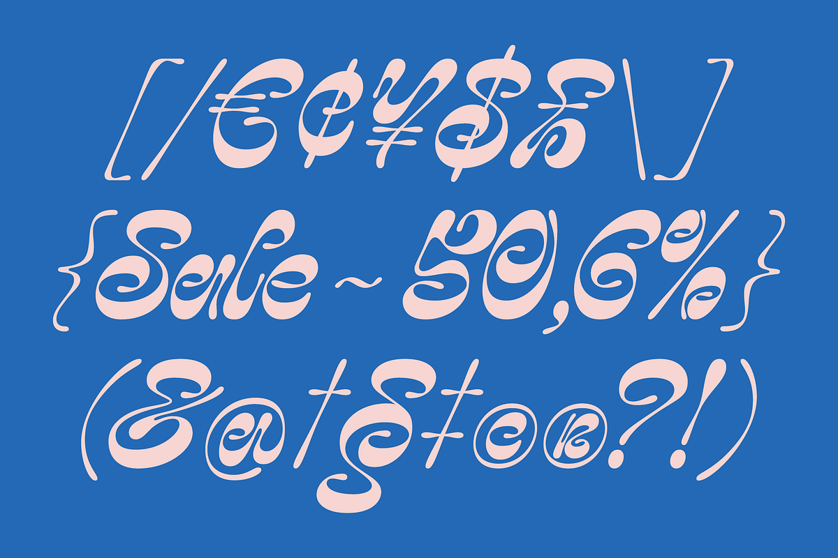 Amiza - Psychedelic Font, a Sans Serif Font by Zarma Type (Photo 12 of 14)