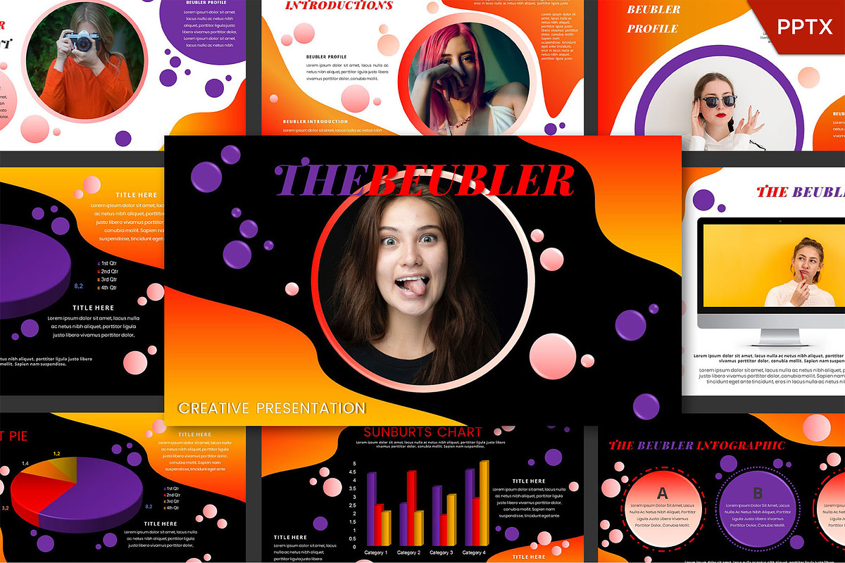 Beubler Powerpoint Template, a Presentation Template by GridlineType (Photo 1 of 10)