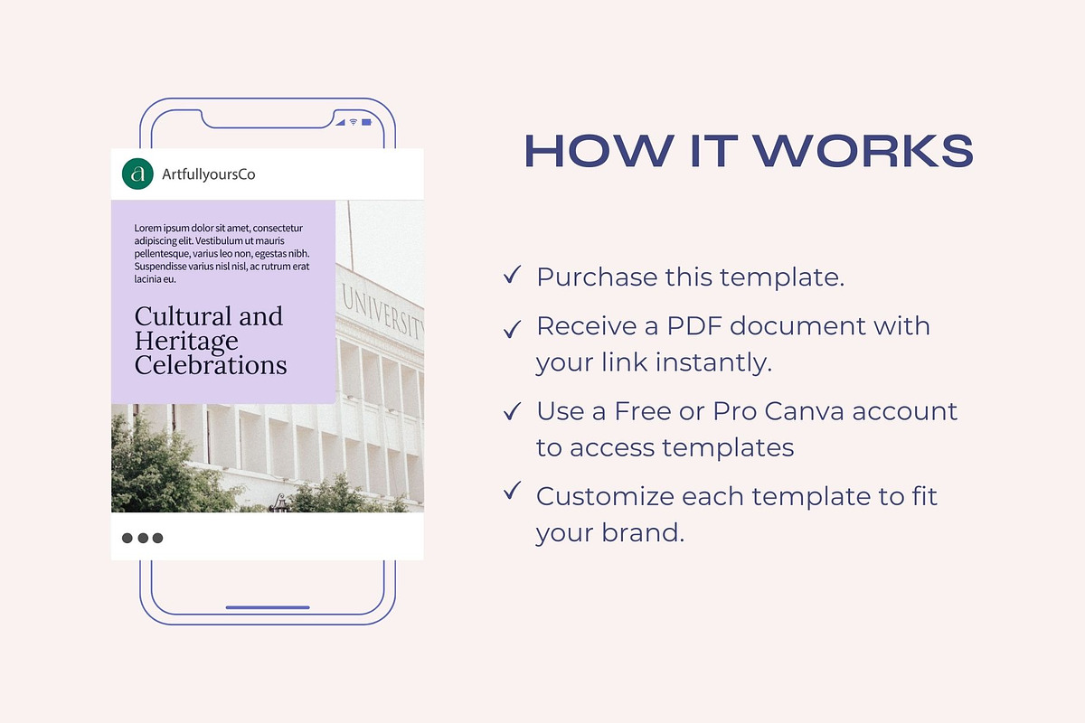 Academia | Higher Education Template, a Social Media Template by Artfullyours (Photo 6 of 11)