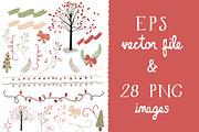 Christmas Doodles, an Illustration by Angie Makes (Thumbnail 2 of 2)