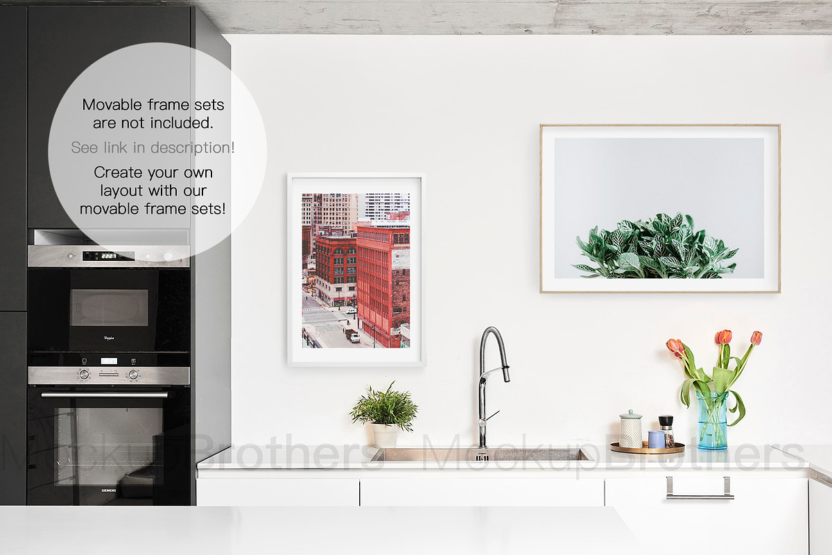 Kitchen mockup mock up 17, a Print Template by MockUpBrothers (Photo 4 of 5)