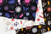 Microbes set and seamless, an Animal Illustration by Good Studio (Thumbnail 14 of 14)