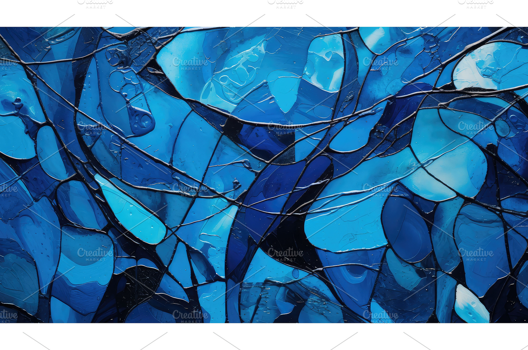 patterns blue canvas ai generated, a Background Photo by pikepicture